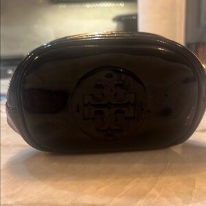 Tory Burch Black Cosmetic Bag